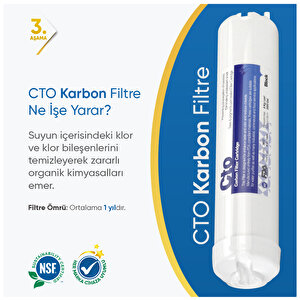 Reverse Osmosis Kapalı Kasa Su Arıtma Cihazı 5'li Filtre Seti