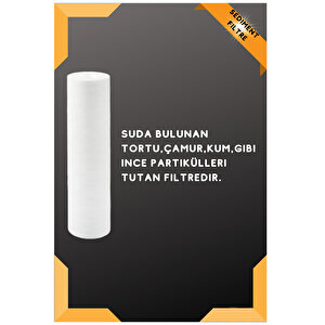 Açık Kasa Su Arıtma Cihazı Filtresi Ekonomik Paket 10 Takım
