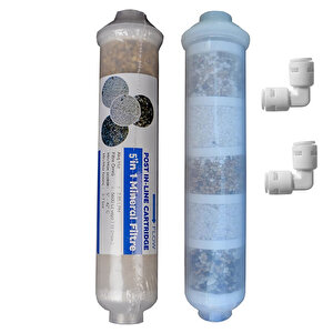 Su Arıtma Cihazları Için 5'li Alkali Detox Mineral Filtre