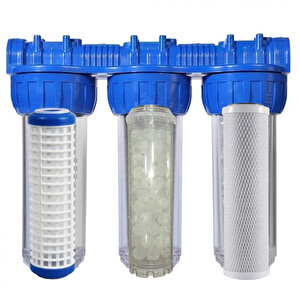 Lotto Filters Daire Girişi Su Arıtma Silifoz Filtreli Tip 3/4"