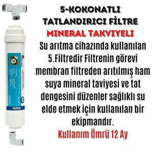 Filtre Aura Cebilon Compact Uyumlu 5 Li Filtre Seti Nsf