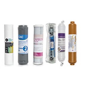 Açık Kasa Arıtma Cihazlarına Uyumlu 6'lı Filtre Seti Lg Membranlı