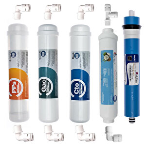 Lotto Filters Ravent Su Arıtma 5'li Set Filtre