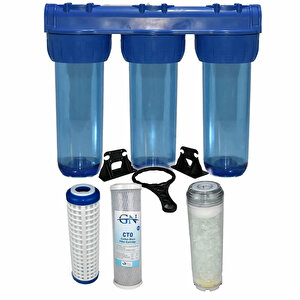 Daire Giriş Filtresi 3 Lü Tam Set 3/4"