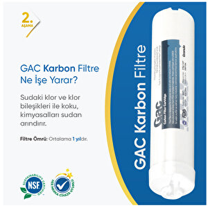 Inline Kapalı Kasa Su Arıtma Cihazı Filtre Seti 5 Li
