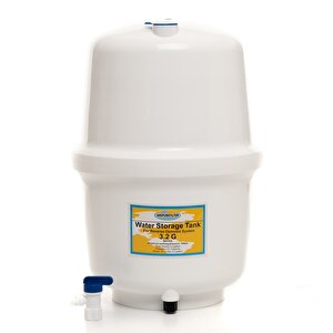 Su Arıtma Cihazı Tankı - Vana Dahil-antibakteriyel-3,2 Galon -12 Litre