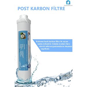 Kapalı Kasa Su Arıtma Cihazı Filtresi 6lı Filtre Seti