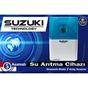 Suzuki Technology 5 Aşamalı Su Arıtma Cihazı- Ekonomik Model Pompali Ci̇haz