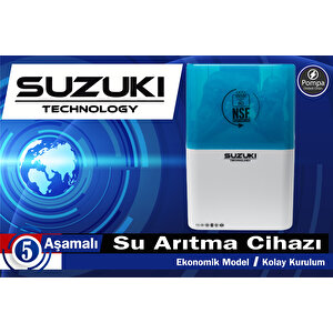 Suzuki Technology 5 Aşamalı Su Arıtma Cihazı- Ekonomik Model Pompali Ci̇haz