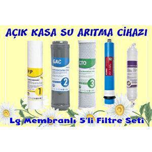 Su Arıtma 5li Filtresi Lg Mebran Ve Tatlandırıcı