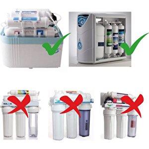 Suzukı Technology 12 Inç Kapalı Kasa Su Arıtma Cihazı Tam Set (5 Filtre)