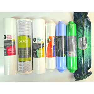 Su Arıtma Filtre Seti 7 Li Çift Spun Platınum Mineral Alkali