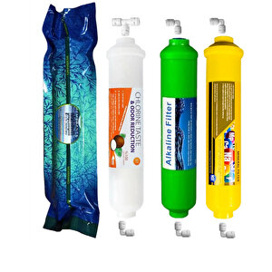 Su Arıtma Filtre Seti 7 Li Çift Spun Platınum Mineral Alkali