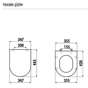 Creavit Tp325 Terra Asma Klozet Çiçek Altın Dekorlu Asma Klozet + Duck Yavaş Kapanır Kapak