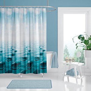 Tropik Banyo Duş Perdesi 5075 Tek Kanat 1x240x200