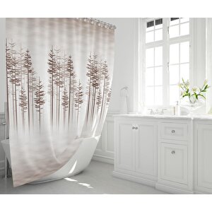 Tropik Banyo Duş Perdesi 3390 Tek Kanat 1x180x200