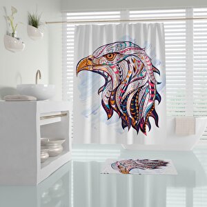 Tropik Eagle Banyo Duş Perdesi Tek Kanat 1x180x200
