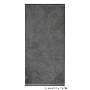 Modern Dekoratif Dokuma Salon Oturma Odası Çocuk Odası Mutfak Halısı Antre Yolluk Lara Antrasit 120x180 cm