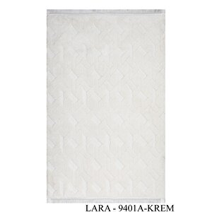Modern Dekoratif Lara Krem Dokuma Halı 9401a 120x180 cm