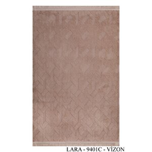Modern Dekoratif Lara Vizon Dokuma Halı 9401c 200x290 cm