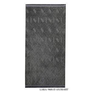 Modern Dekoratif Lara Antrasit Dokuma Halı 9401d 120x180 cm