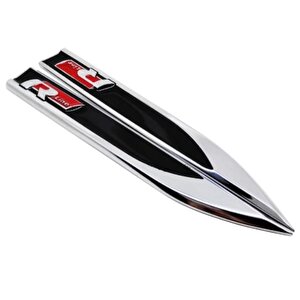 R-line Çamurluk Logosu-siyah / Yaci135