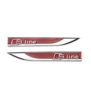 S-line Çamurluk Logosu-kırmızı / Yaci138