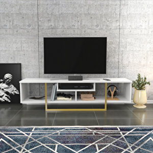 Decoroti̇ka Asal Tv Üni̇tesi̇ 150 Cm Beyaz Gold