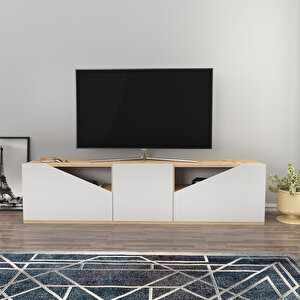 Decoroti̇ka Carson Tv Üni̇tesi̇ Safi̇rmeşe Beyaz