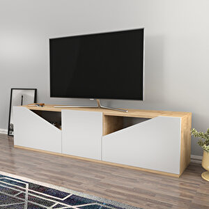 Decoroti̇ka Carson Tv Üni̇tesi̇ Safi̇rmeşe Beyaz