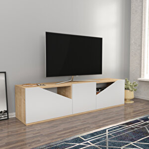 Decoroti̇ka Carson Tv Üni̇tesi̇ Safi̇rmeşe Beyaz