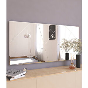 Dekoratif Eilish Modern Desen Salon Dresuar Duvar Aynası