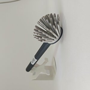 Slikon Uçlu Çizmeyen Mutfak Tezgah Fırçası Lavabo Fırçası  Slikon Bulaşık Fırçası Teflon Tencere Yıkama Fırçası