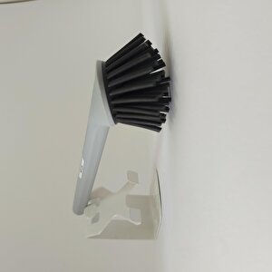 Slikon Uçlu Çizmeyen Mutfak Tezgah Fırçası Lavabo Fırçası  Slikon Bulaşık Fırçası Teflon Tencere Yıkama Fırçası