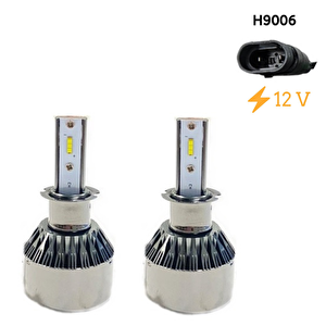 Led Far Ampulü Küçük Kasa Beyaz H9006/36w/4800lm/12 / Laam906 Sağ Sol