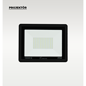 100W Led Projektör 6500K (Beyaz Işık)
