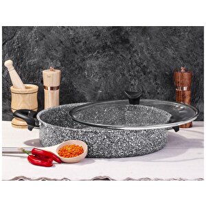 Ultra Granit Basık Tencere 24cm Tac-3465