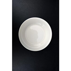 Digithome İstanbul 6’lı Porselen Pasta Ve Sunum Tabağı Seti 19 Cm Krem - Tl4036327 C320.003