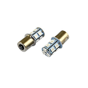 93 Led Ampul 13 Smd Mavi 2'li Set 24v / Laam642-1