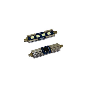 Led Ampul Sofit Süper Canbus'lı Buz Mavi 2'li Set 12v / Laam636-1