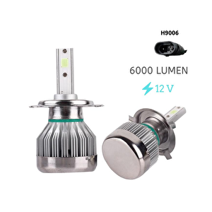 Led Far Ampulü 9006-3000lmx2-30w-12v Buz Mavisi / Laam704 Sağ Sol