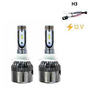 Led Far Ampulü Beyaz H3 36w 4800lm 12v Laam801 Sağ Sol