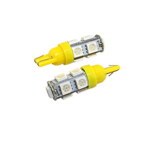 Ledli Dekoratif Ampul T10 9x2 Smd Turuncu / Laam161-2