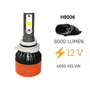 Led Far Ampulü Beyaz 48w 12v 8000lm H9006 / Laam98 Sağ Sol