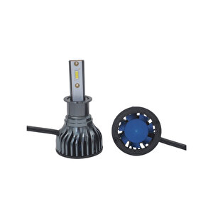 Led Far Ampulü Küçük Kasa Beyaz H8 36w 4800lm 12v / Laam914 Sağ Sol