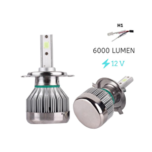 Led Far Ampulü H1-3500lmx2-30w-12v Buz Mavisi / Laam700 Sağ Sol