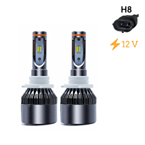 Space Led Far Ampulü Çift Renk Sarı/beyaz H8-36w-4800lm-12v / Laam495-1