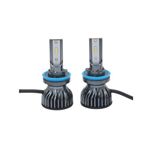 Led Xenon Led Far Ampulü 6000kelvin 11600 Lümen 12v H11