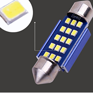 Dekoratif Led Ampul 12smd Canbus 36mm Sofit Ampul Beyaz/ Laam869
