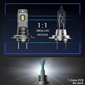H7 Led Far Ampulü 80w 11000lm H7 12-30v / Laam931 Sağ Sol